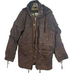 69 G.I. Gap Cold Weather Military Parka Size S Brown (Oversized) Heavy Alpine